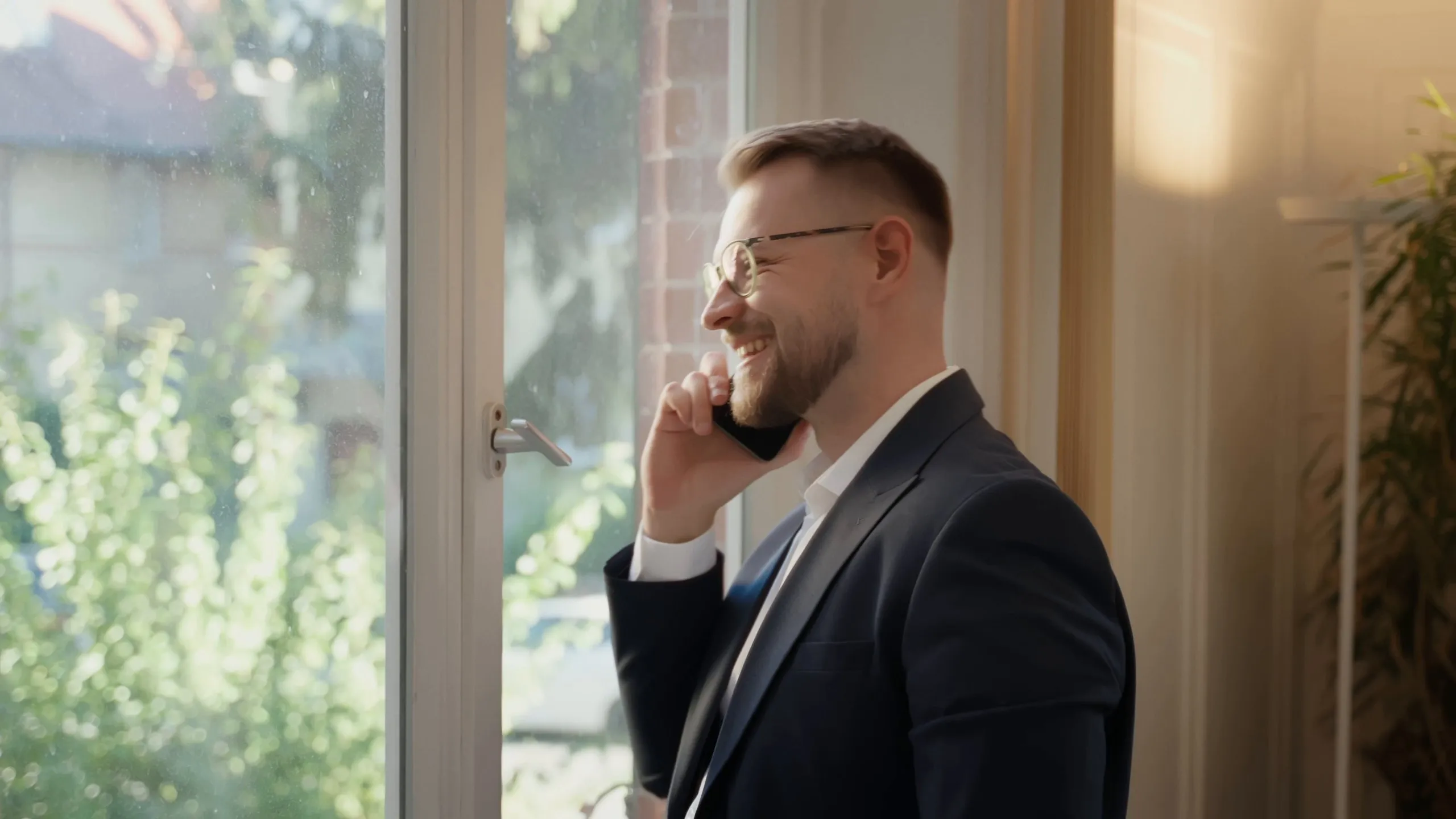 Constantin Dietl im Gespräch am Telefon